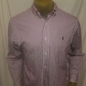 Men Polo RL Classic Fit L/S. 15.5 ( 32/33) Dress